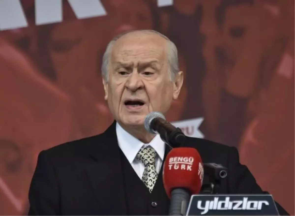 BAHÇELİ ARTIK BÜTÜN YOLLAR 2023 SEÇİMLERİNE AÇILMAKTADIR