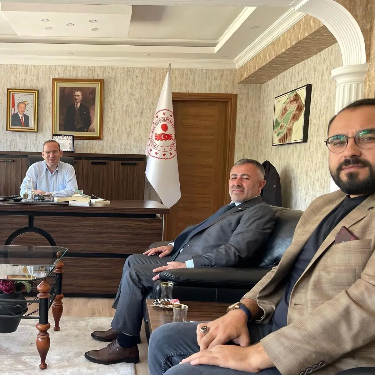 Bursa yerel haberi: Başkan Yıldırım\'dan yeni atanan Kaymakam Mercan\'a ziyaret