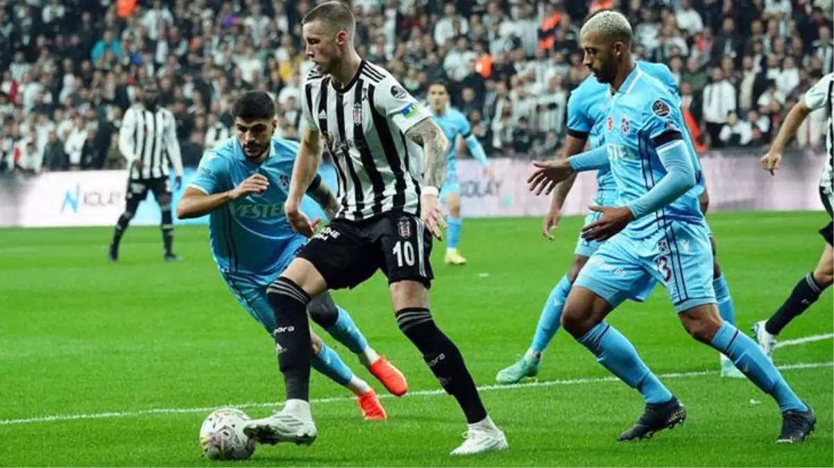 Beşiktaş, sahasında Trabzonspor ile 2-2 berabere kaldı