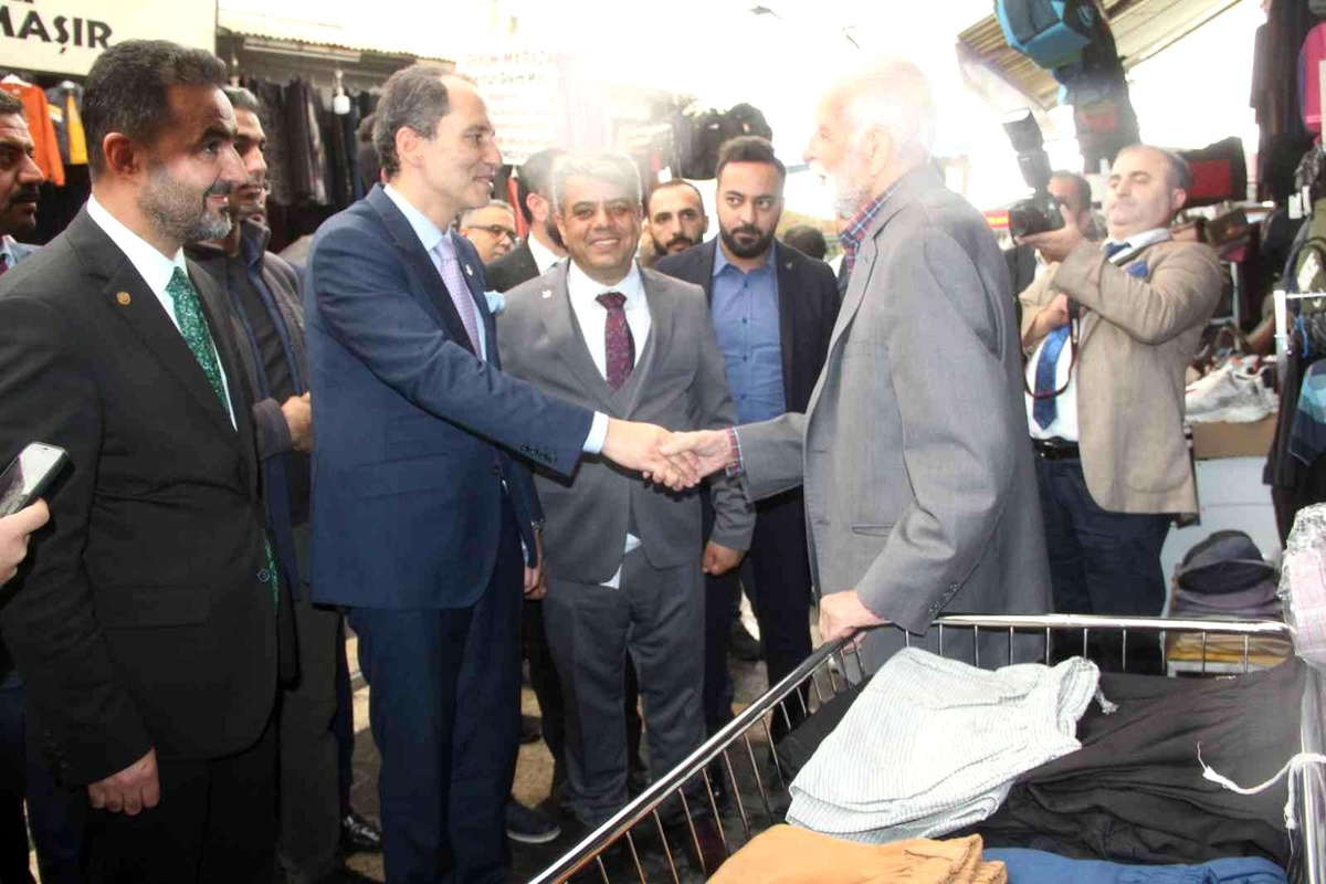 Fatih Erbakan\'dan esnaf ziyareti
