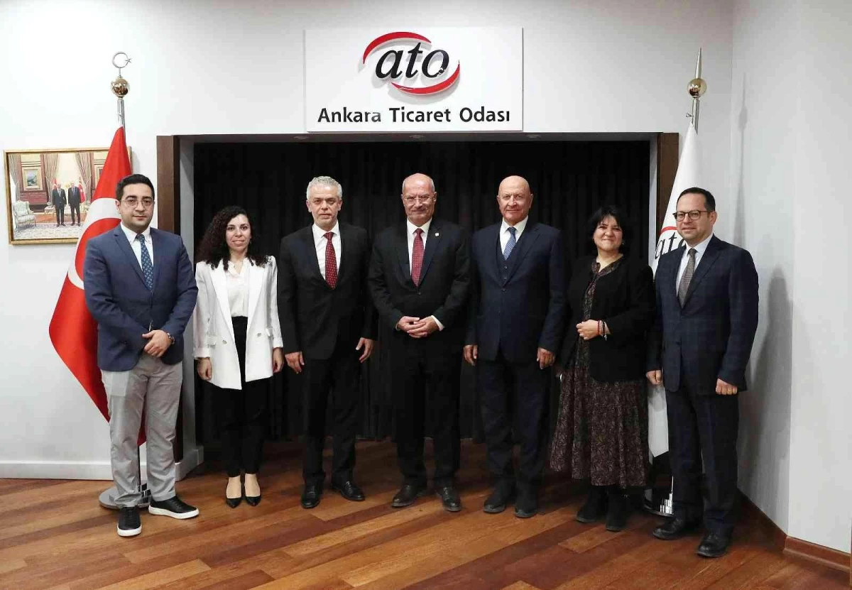 Ankara gündem haberleri: KKTC Ankara Büyükelçisi Korukoğlu, ATO Başkanı Baran\'ı ziyaret etti