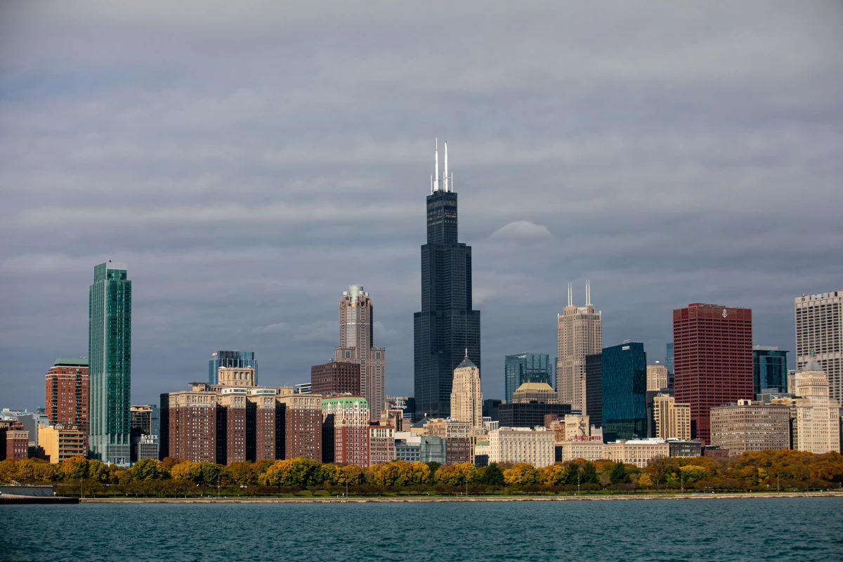 ABD\'nin Chicago Kentinde Sonbahar