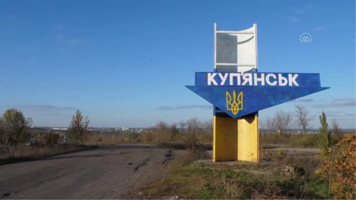 Altyapısı tahrip edilen Kupyansk\'ta halk ilkel şartlarda hayata tutunuyor