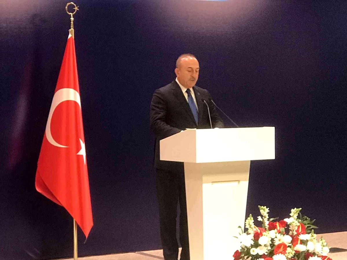 Dışişleri Bakanı Çavuşoğlu, TDT Dışişleri Bakanları Konseyi Toplantısı\'nın ardından konuştu: (2)