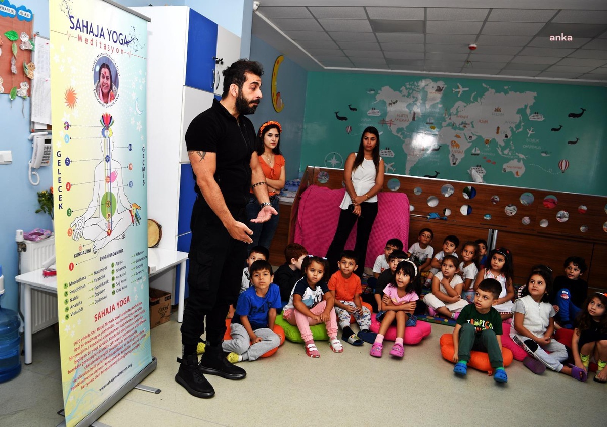 Son dakika haberleri... Çukurova Belediyesi Kreşlerinde Yoga Zamanı