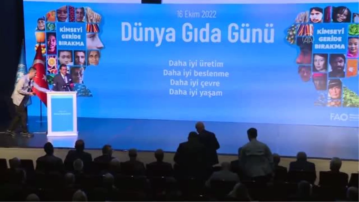 Kirişci: "FAO ile işbirliği çerçevesinde Ulusal Yol Haritasını hazırlamakta olduğumuzu belirtmek isterim"