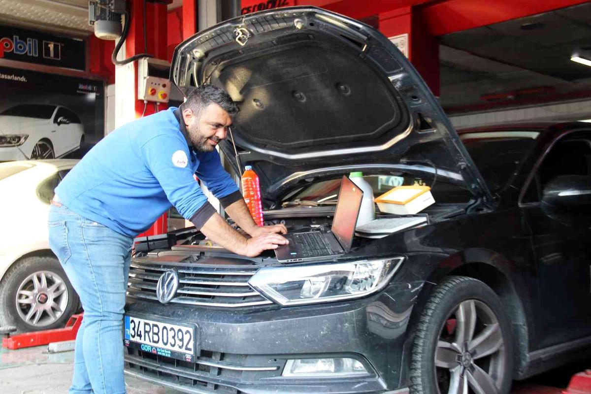 Kışlık periyodik bakımda merdiven altı ürün uyarısı