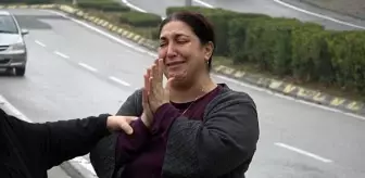 Şarampole yuvarlanan otomobilini görünce, 'Ne emeklerle aldım' diye ağladı