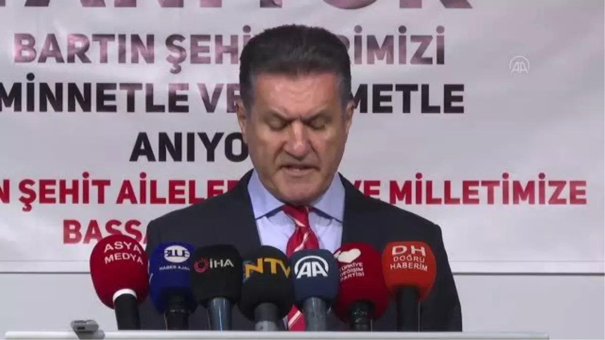 Bartın haber! TDP Genel Başkanı Sarıgül, Amasra\'da maden ocağındaki patlamayı değerlendirdi Açıklaması