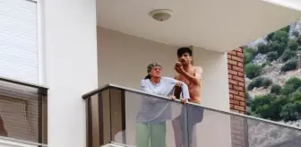 Annesini metal çubukla dövüp, balkondan atmak isteyen şüpheliye 7 gün ev hapsi