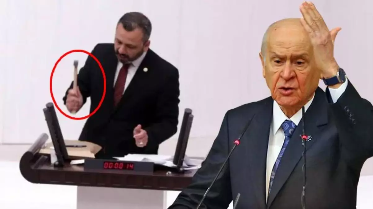 TBMM kürsüsünde telefon kıran CHP\'li vekile MHP lideri Bahçeli\'den tepki: Kalaşnikoftan ne farkı vardır?