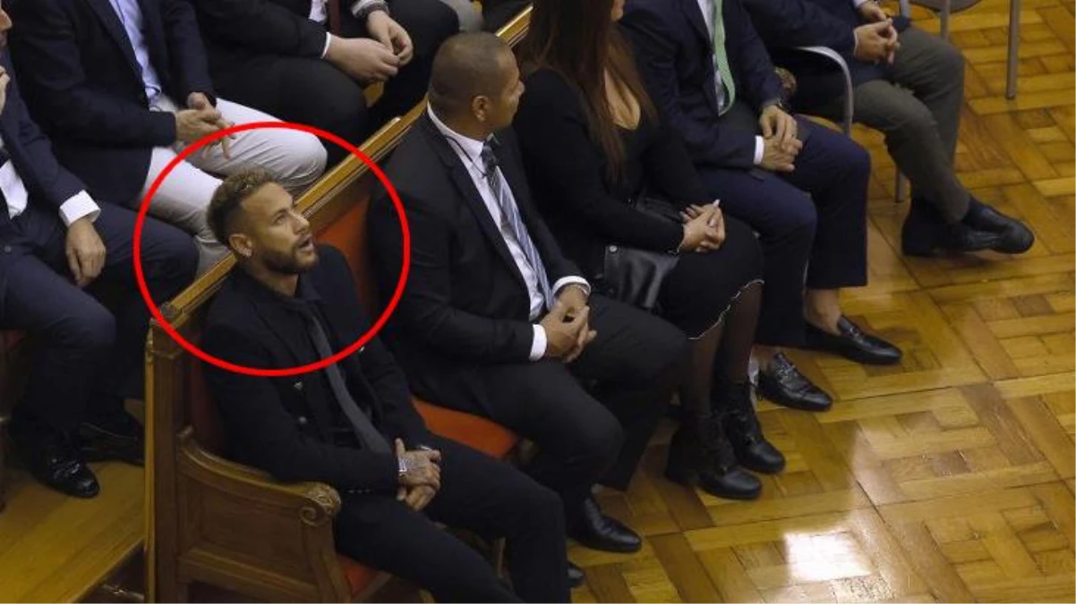 Sanık koltuğuna oturan ünlü futbolcu Neymar ifade verdi! Babasının başı fena halde dertte