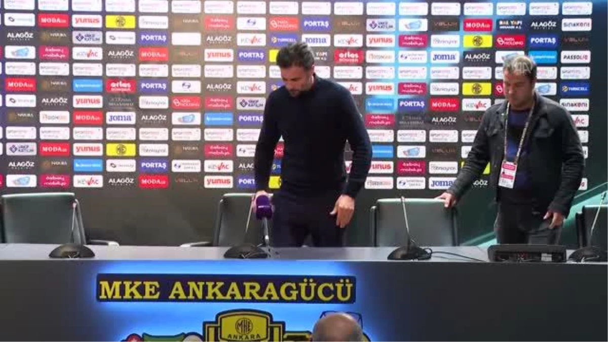 MKE Ankaragücü - Fenerbahçe maçının ardından - Ömer Erdoğan (1)