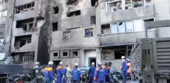 Rusya'nın Yeysk kentinde savaş uçağının yerleşim bölgesine düşmesi sonucu ölü sayısı 13'e çıktı