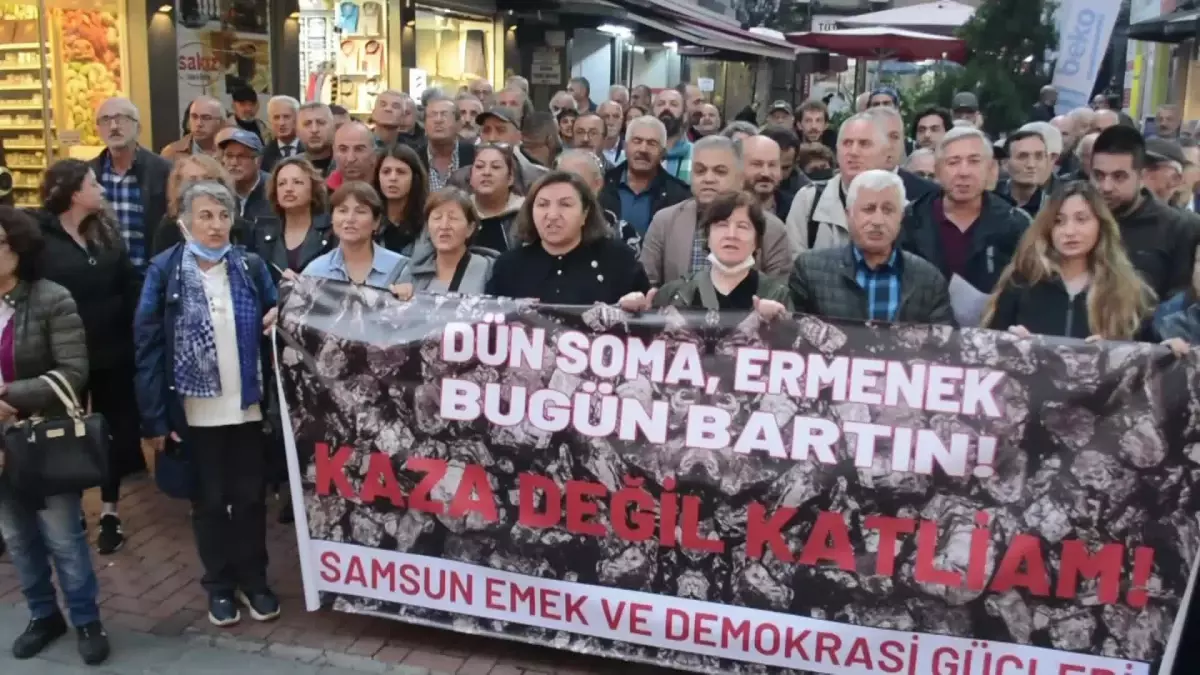 Samsun haber... Samsun Emek ve Demokrasi Güçleri: "Bugün Bartın\'da Patlayan Grizu Değil; Sürdürülen, Hesabı Sorulmayan Soma Zihniyetidir"