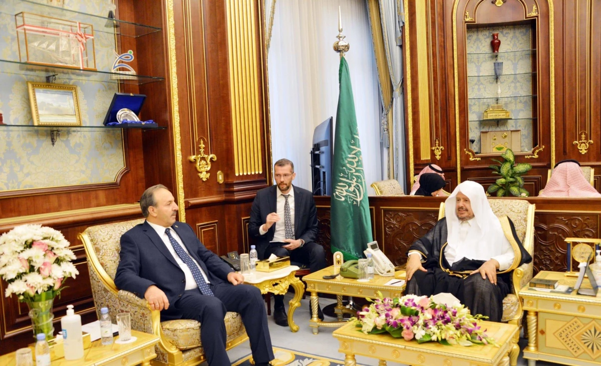Suudi Arabistan Parlamentolar Arası Dostluk Grubu, Riyad\'ta temaslarda bulundu