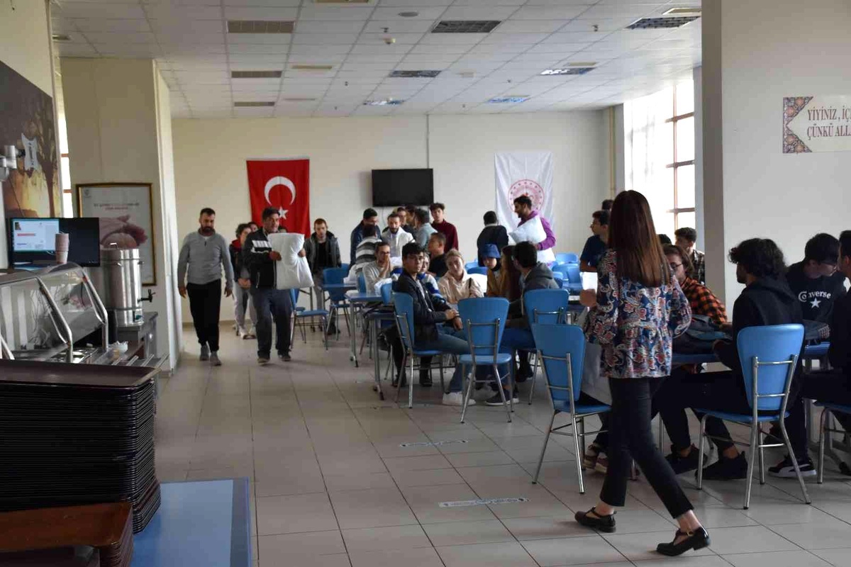 AFAD\'dan öğrenci yurdunda tatbikat
