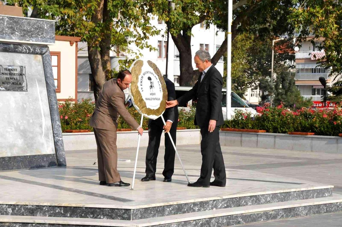 Konya haberi! Akşehir\'de Muhtarlar Günü etkinlikleri
