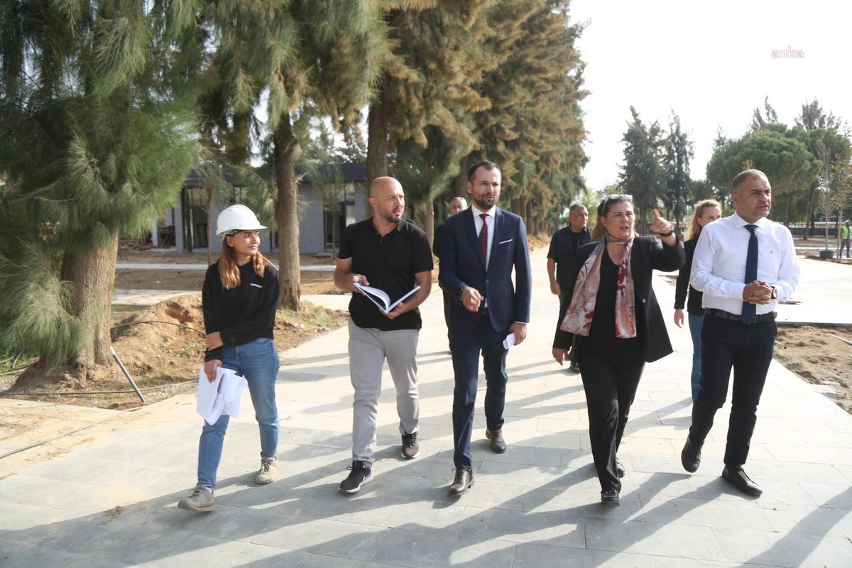 Belediye Başkanı Çerçioğlu, Mimar Sinan Parkı\'ndaki Çalışmaları Yerinde İnceledi