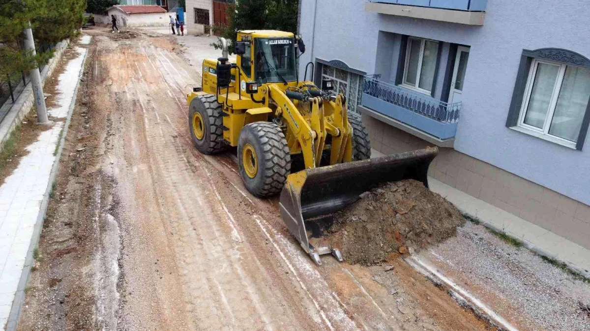 Eskişehir haber! Çifteler toz ve çamurdan kurtuldu