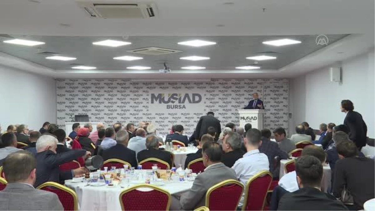 Bursa haber: DEİK Başkanı Nail Olpak, Bursa\'da konferansta konuştu