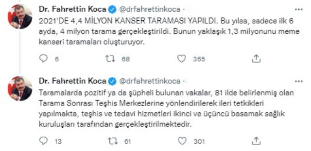 Kanser taraması randevu sistemi aile hekimlerinin kullanımına açıldı Kanser taraması randevu sistemi aile hekimlerinin kullanımına açıldı