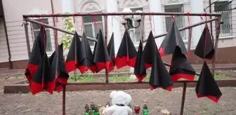 Son dakika haberi... Kiev'deki kamikaze İHA saldırıları - İran'ın Kiev Büyükelçiliği binası önünde protesto