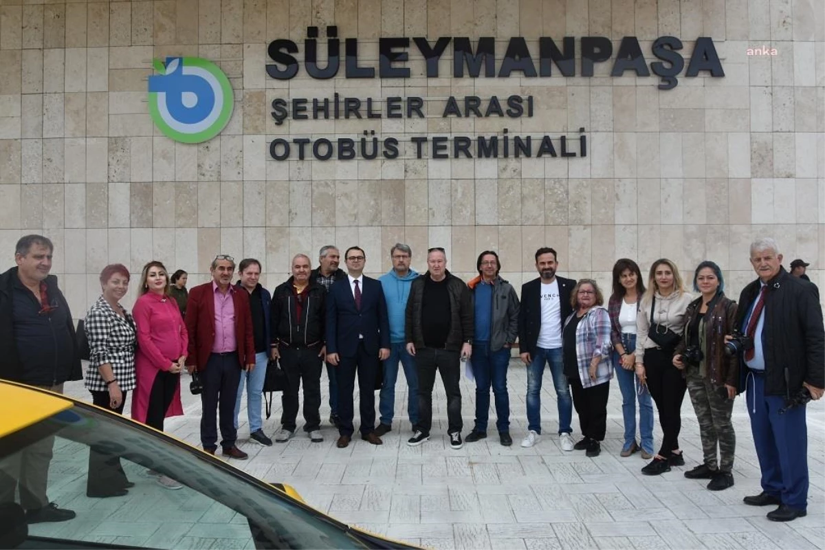 Tekirdağ yerel haberi | Süleymanpaşa Otobüs Terminali Basın Mensuplarına Tanıtıldı