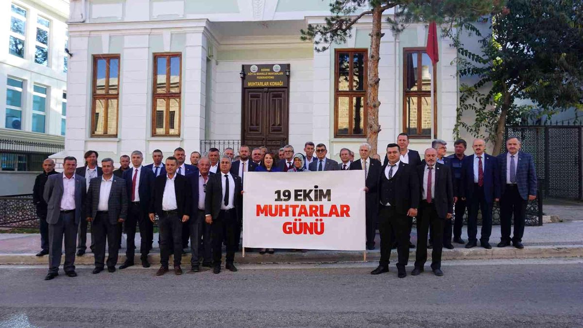 Trakya\'da Muhtarlar Günü kutlandı