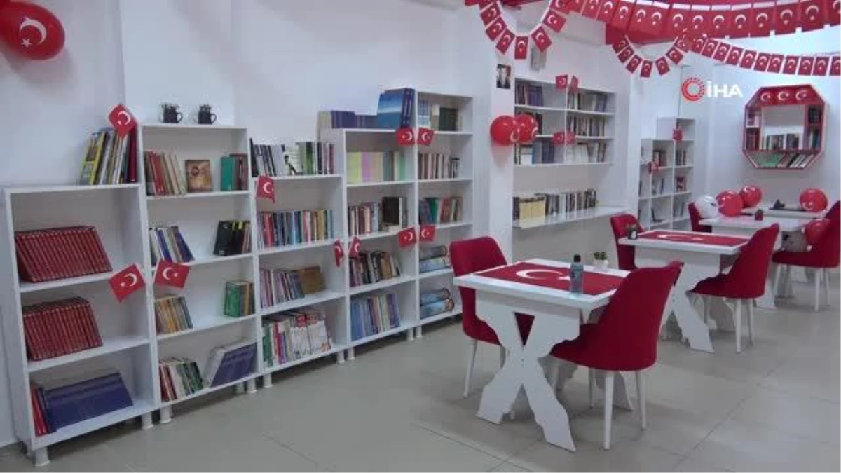 Van haberi: Van\'da 16 yaşındaki şehit Osman Akbaş için kütüphane oluşturuldu