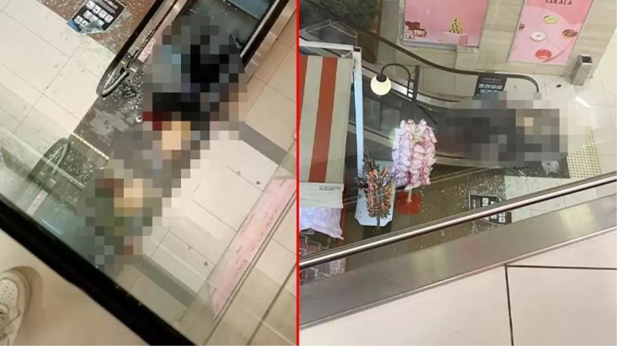 Denizli\'de AVM\'nin 3. katından aşağıya düşen kadın yaşamını yitirdi