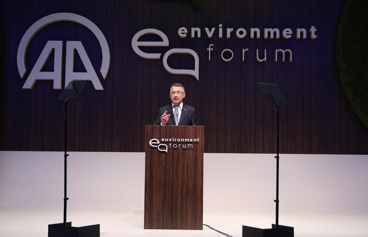 Cumhurbaşkanı Yardımcısı Oktay, Anadolu Ajansı Çevre Forumu\'nda konuştu Açıklaması
