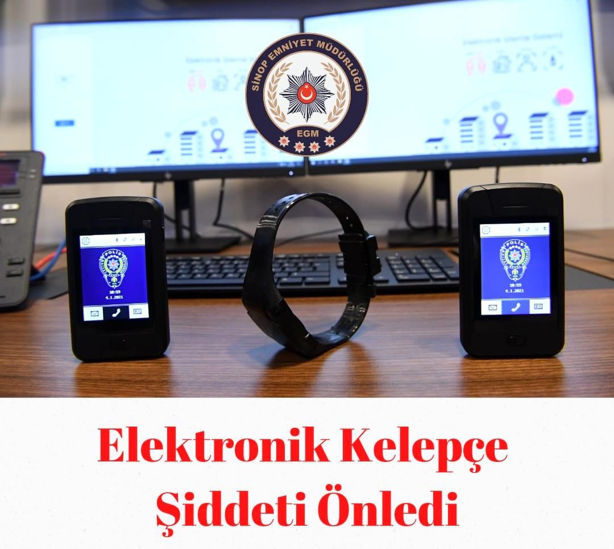 \'Elektronik kelepçe\' uygulaması şiddeti önledi