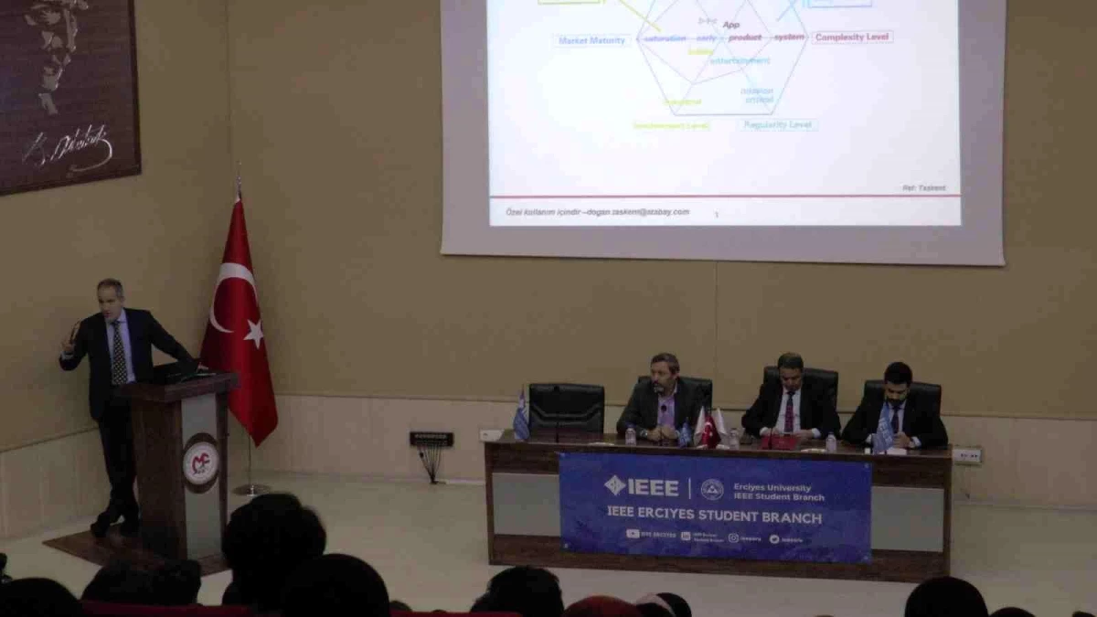 ERÜ\'de \'Türkiye\'de Medikal Sektörü: Girişimcilik ve Devlet Destekleri Semineri\' yapıldı