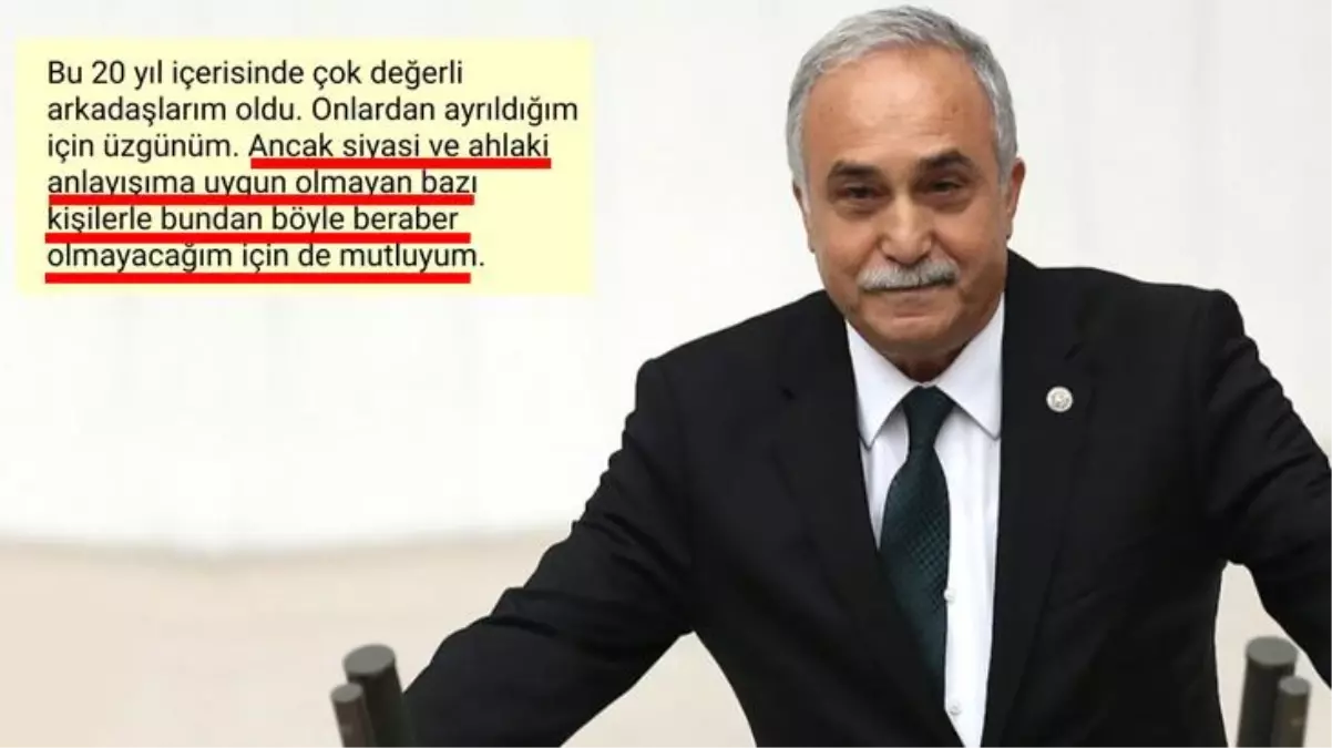AK Parti\'den istifa eden Fakıbaba\'nın "Siyasi ve ahlaki anlayışıma uygun değil" dediği isim kim? İşte şifreli paylaşım