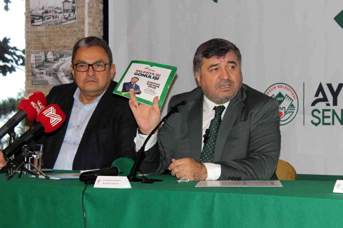 Giresun haberi: Giresun Belediye Başkanı Aytekin Şenlikoğlu, görevdeki 3,5 yılını değerlendirdi