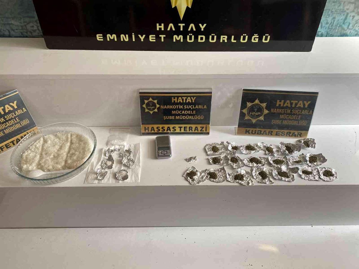 Son dakika haber! Hatay\'da uyuşturucu operasyonu