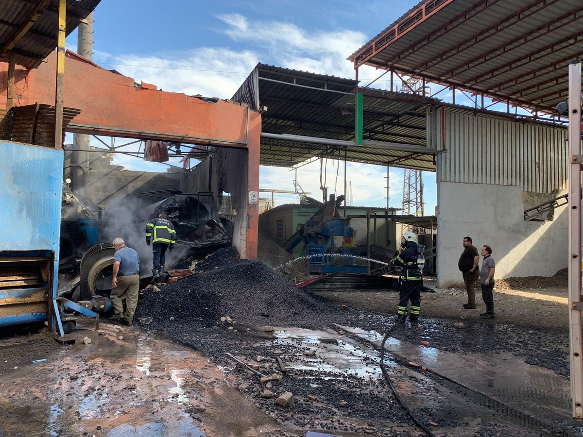 Hatay haber: Hatay\'da yağ fabrikasında kazan patlaması sonucu 2 işçi yaralandı