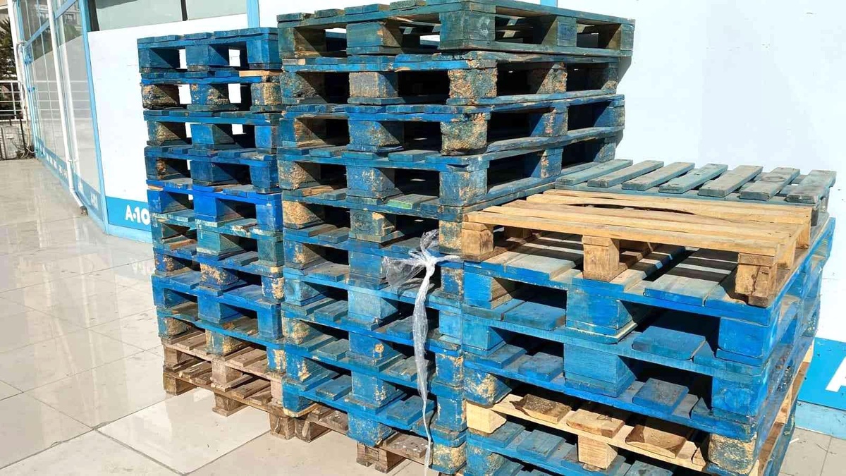 Mahkeme palet hırsızlarına acımadı