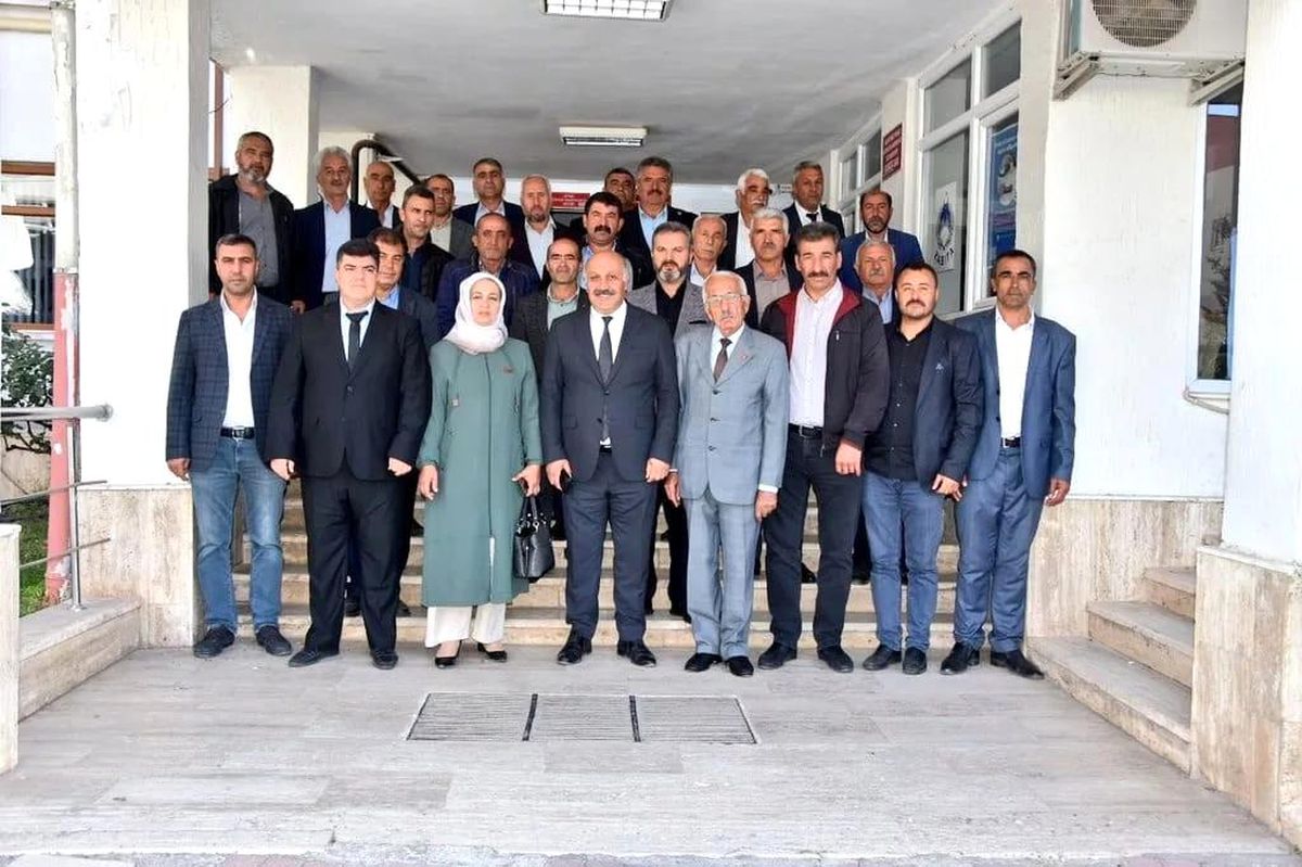 Muhtarlardan Başkan Zelyurt\'a ziyaret