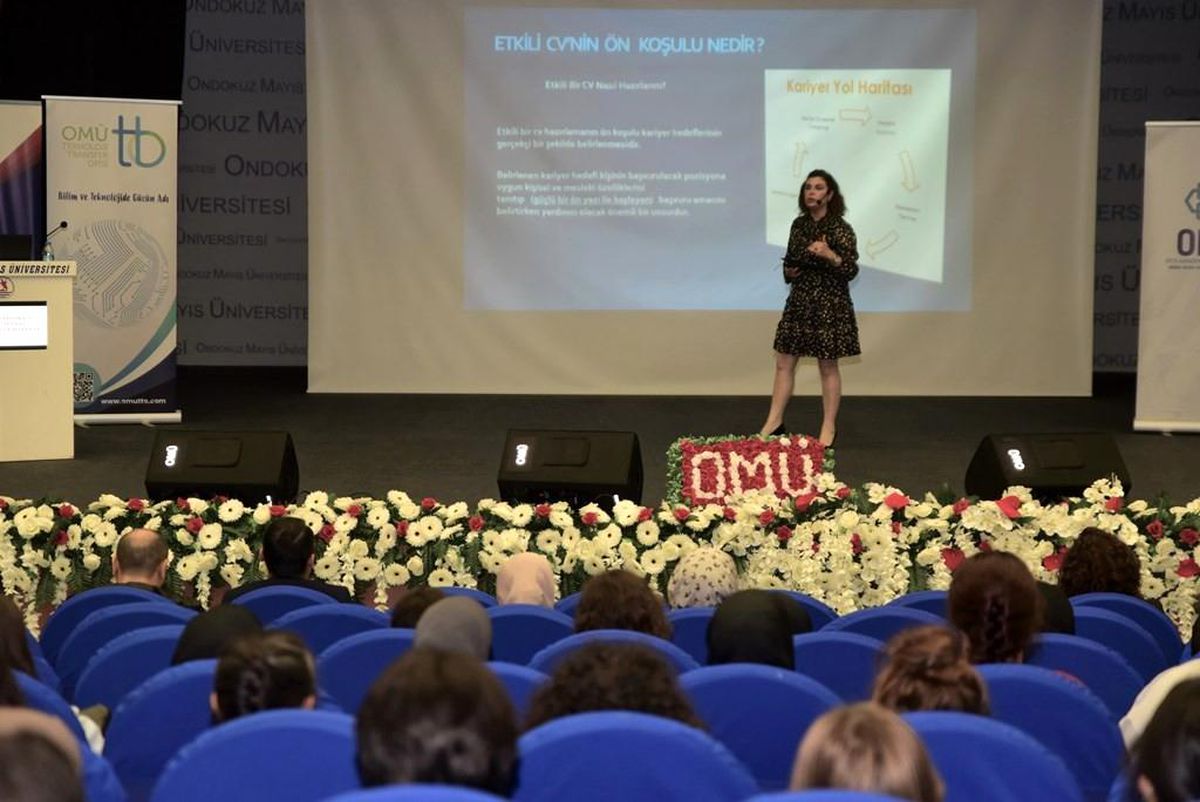 OMÜ\'de iş arama becerileri semineri