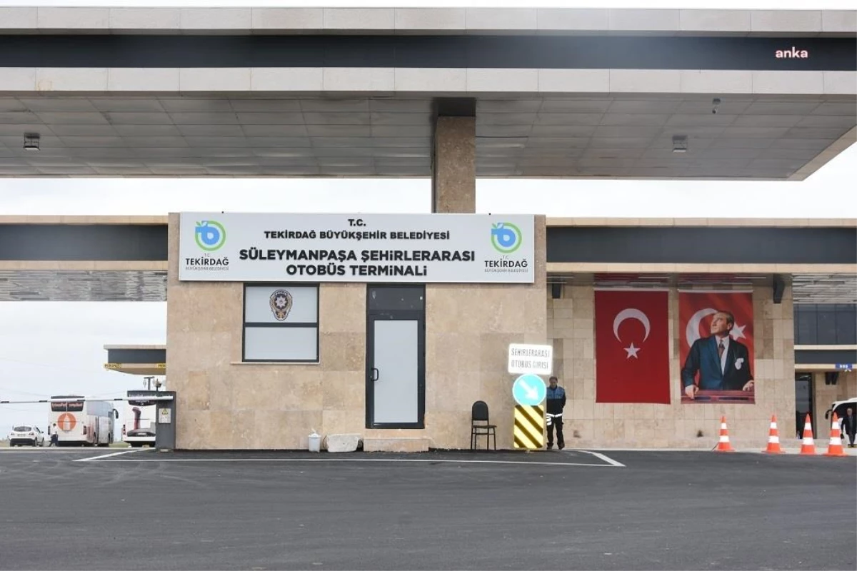 Tekirdağ haberi | Tekirdağ Belediyesi\'nin Yarın Hizmete Açacağı Süleymanpaşa Otobüs Terminali\'ne Vandal Saldırı Yapıldı