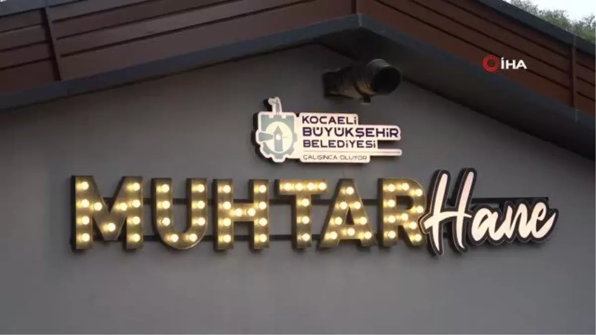 Kocaeli haberleri | Türkiye'nin ilk Muhtarhane'si Kocaeli'de açıldı