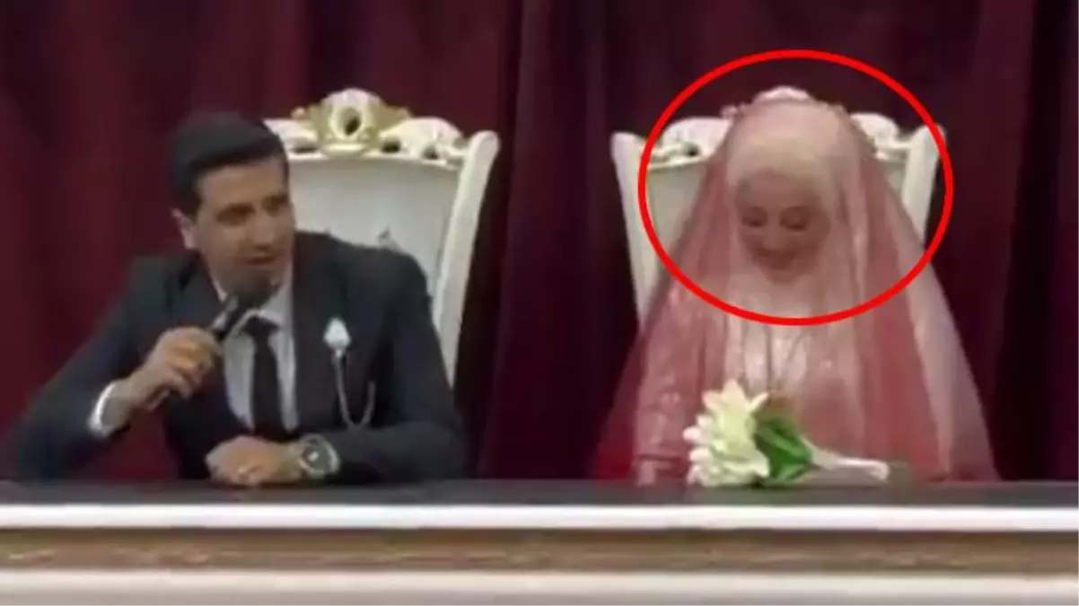 Gelinin suratı bir anda düştü! Bağcılar\'da kıyılan nikahta damadın şakası pes dedirtti