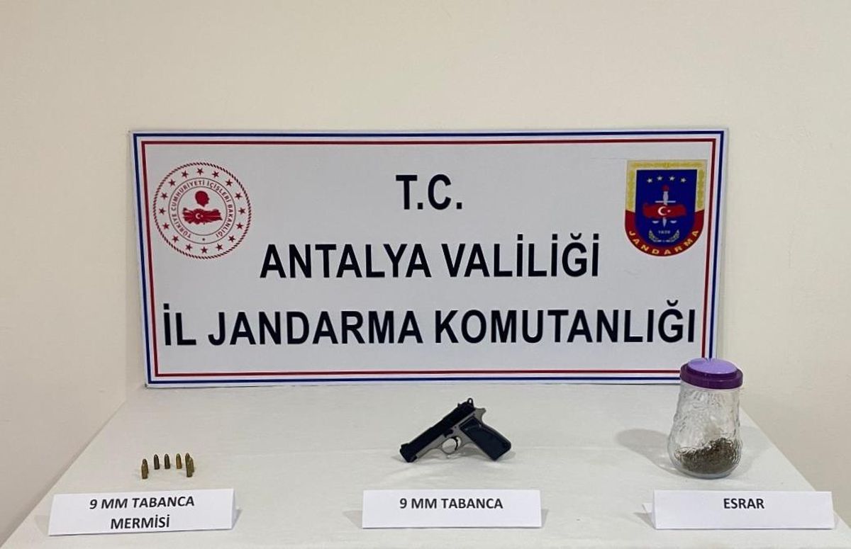Antalya haberleri... Antalya\'da uyuşturucu operasyonunda 1 kişi yakalandı