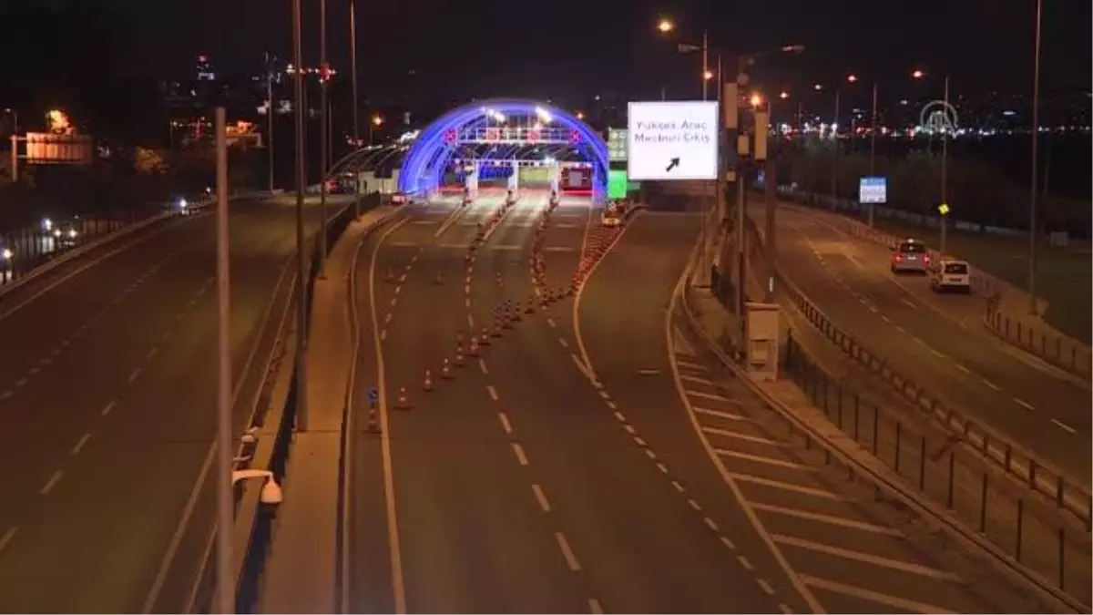 Avrasya Tüneli bakım nedeniyle trafiğe kapatıldı