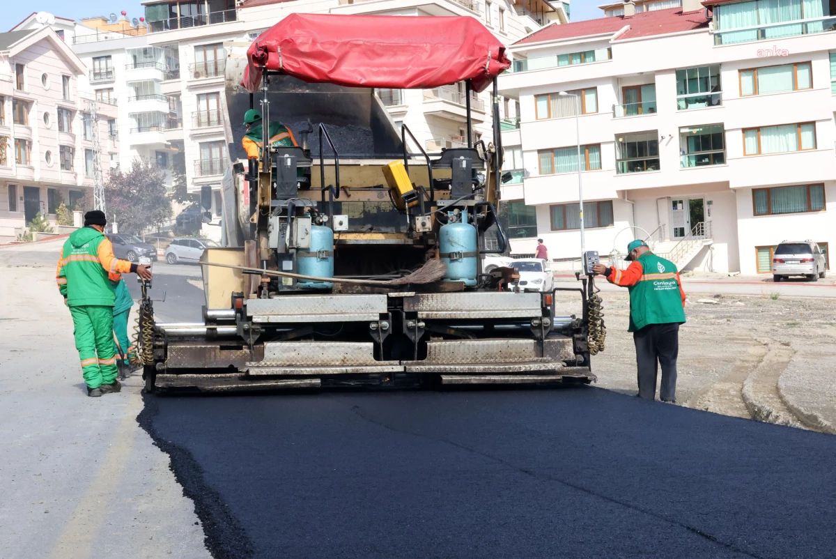 Ankara yerel haberleri... Çankaya\'da Asfalt Çalışmaları Devam Ediyor