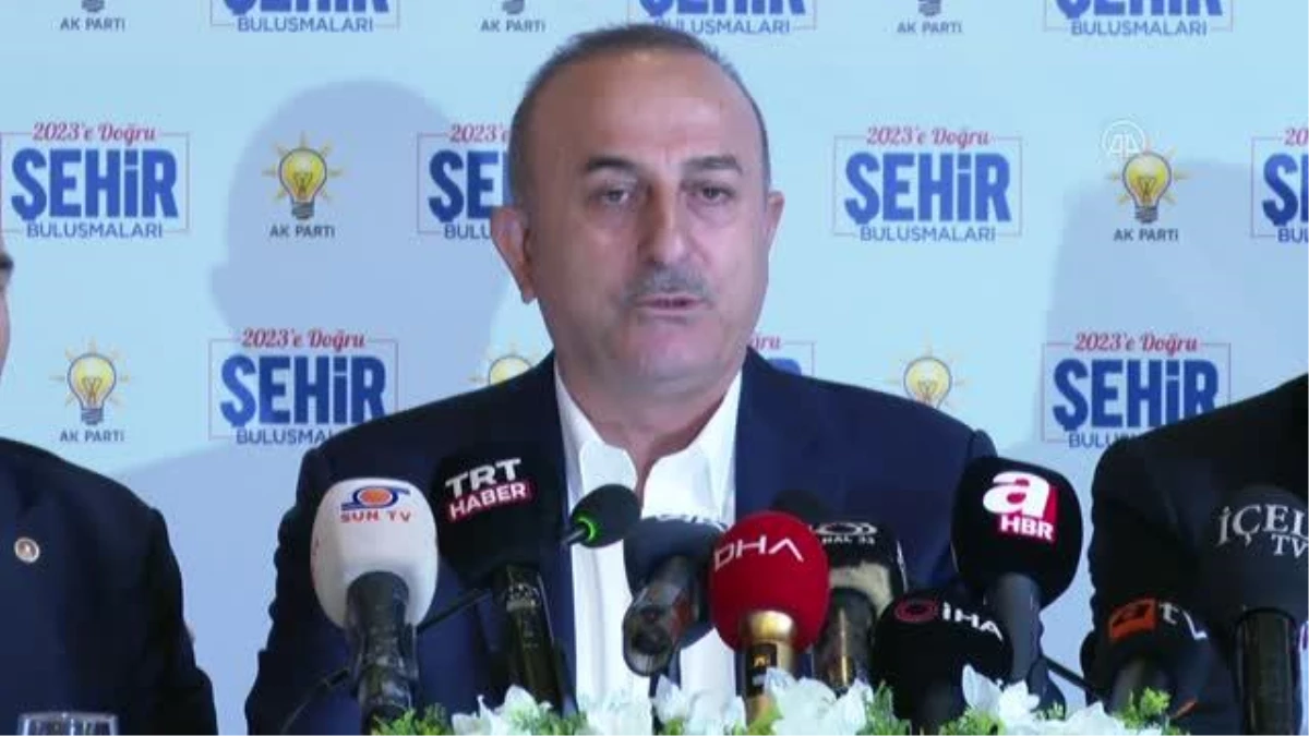Mersin gündem: Dışişleri Bakanı Çavuşoğlu, Mersin\'de "Şehir Buluşmaları" programında konuştu: (3)