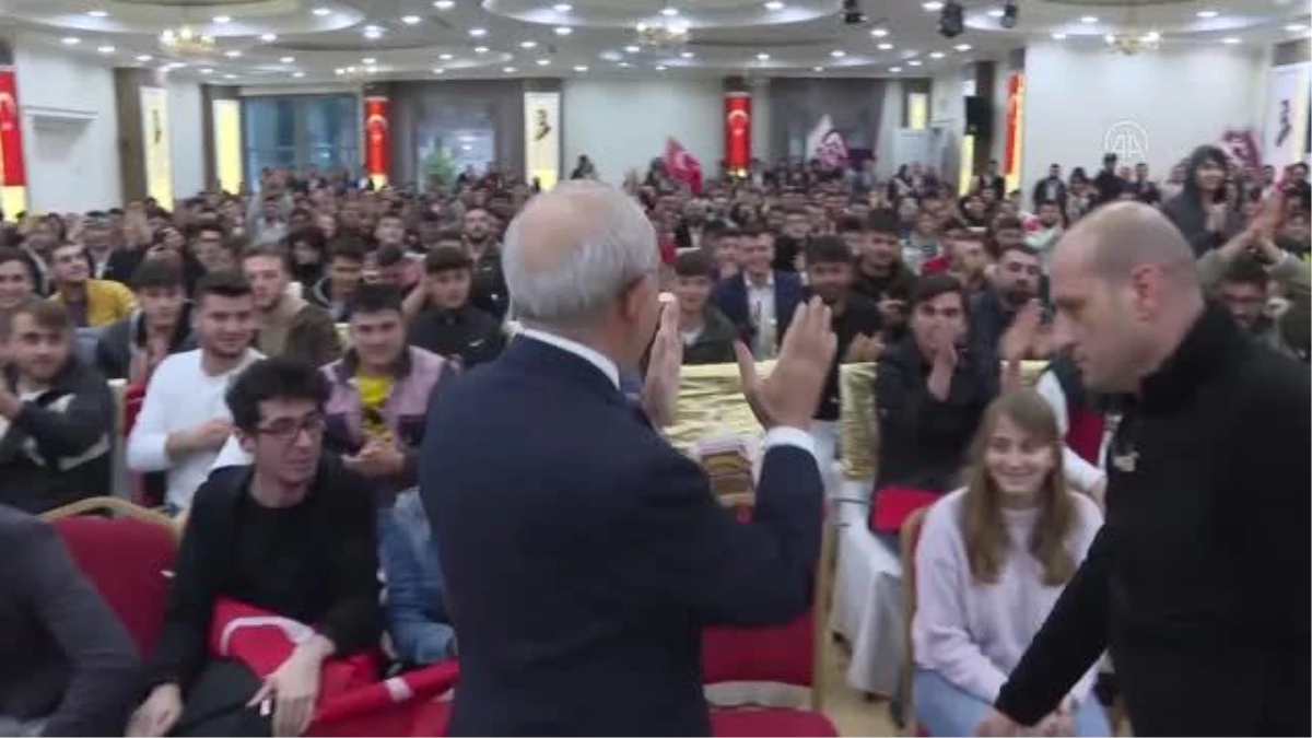 Tokat haberi: CHP Genel Başkanı Kılıçdaroğlu, Tokat\'ta Gençlik Buluşmaları programında konuştu
