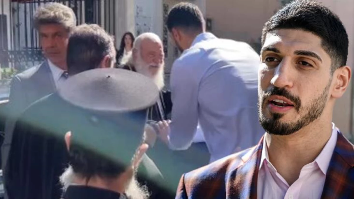 FETÖ\'cü basketbolcu Enes Kanter, Atina Başpiskopos\'unun "Yunanistan\'ı nasıl buluyorsun?" sorusunu yanıtladı: Biz bir aileyiz